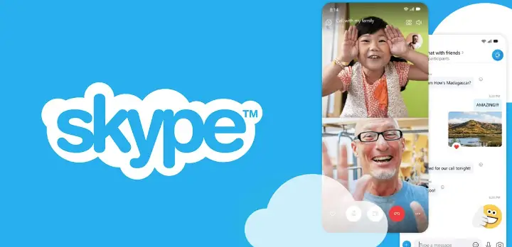 Skype（安卓版） background